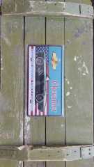 Dekoratif Metal Levha-Chevrolet