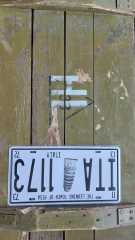 Dekoratif Metal Levha-ITA1173