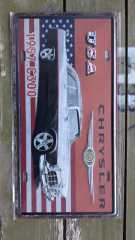 Dekoratif Metal Levha-Chrysler 1957