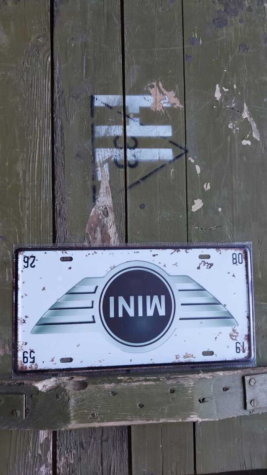 Dekoratif Metal Levha-Mini