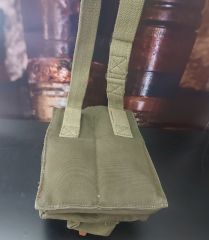 30x20x8 cm.  US Kanvas-Deri Çanta Modeli