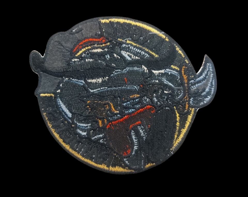 11x9.5 cm. 191. Filo (Öfkeli Akıncılar) Nakış İşleme Patch