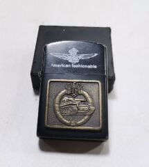 Ww2 Anısına Yapılmış NZ Amblemli Çakmak (Çalışır Durumda)