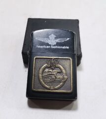 Ww2 Anısına Yapılmış NZ Amblemli Çakmak (Çalışır Durumda)