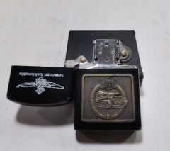 Ww2 Anısına Yapılmış NZ Amblemli Çakmak (Çalışır Durumda)