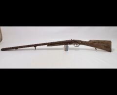 117 cm. Osmanlı Dönemi Dolma Tüfek (Mevcut Haliyle Sunulmuştur)