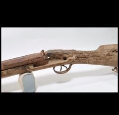 117 cm. Osmanlı Dönemi Dolma Tüfek (Mevcut Haliyle Sunulmuştur)