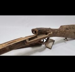 117 cm. Osmanlı Dönemi Dolma Tüfek (Mevcut Haliyle Sunulmuştur)