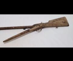 117 cm. Osmanlı Dönemi Dolma Tüfek (Mevcut Haliyle Sunulmuştur)