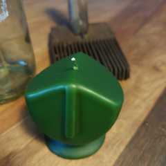 8X8 Dekoratif Yeşil Mum-Adet