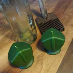 8X8 Dekoratif Yeşil Mum-Adet