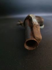 23 cm. Antika Çakaralmaz Tabanca