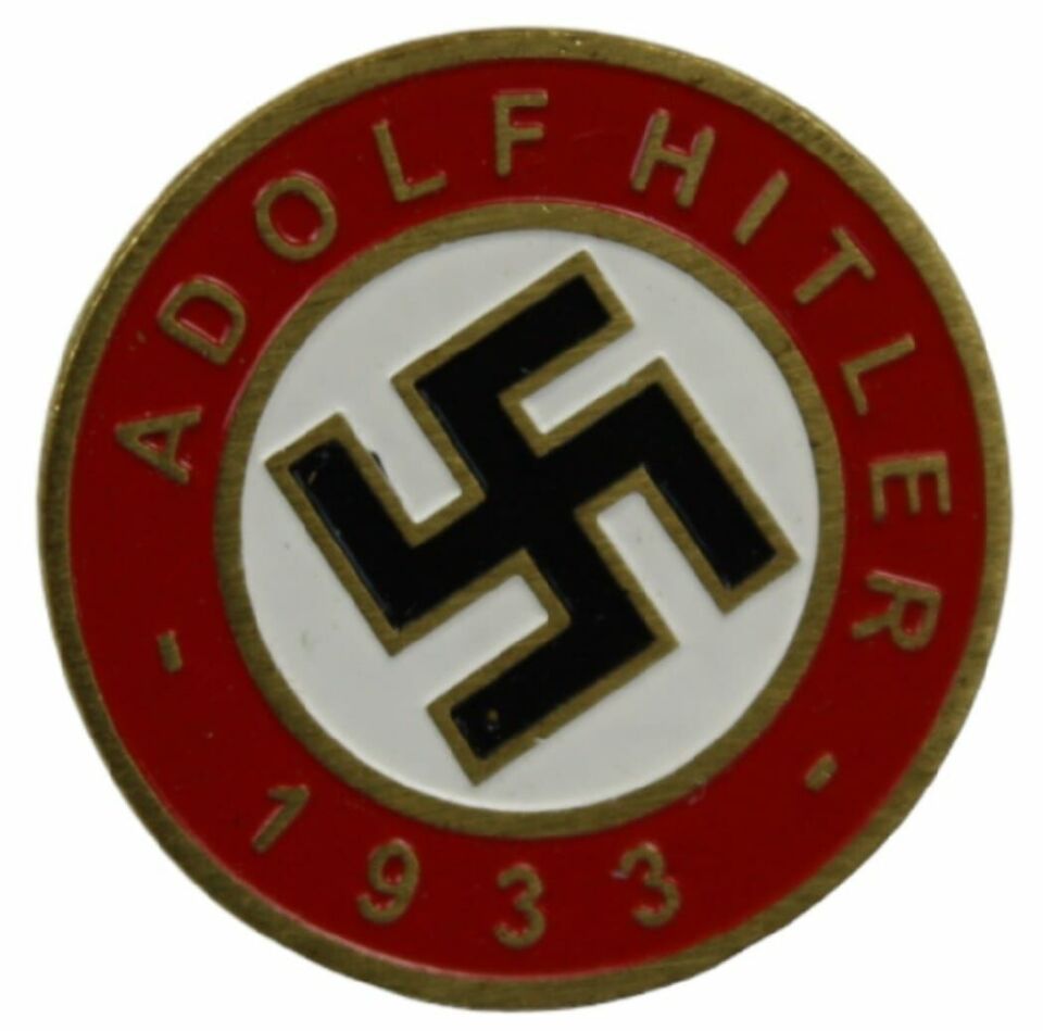 2.Dünya Savaşı Adolf Rozet