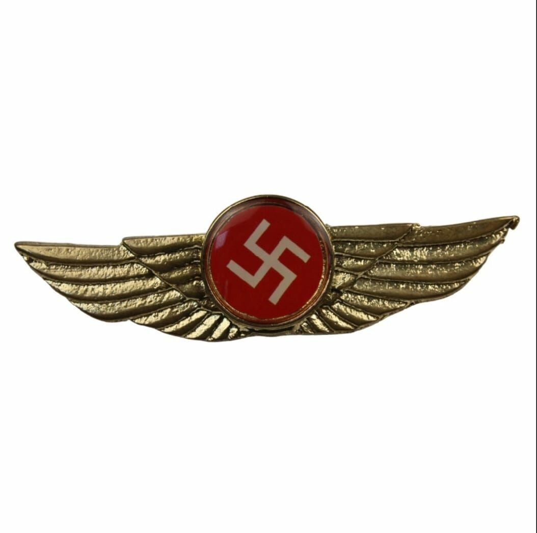 2.Dünya Savaşı Alman Pilot Brovesi(Kırmızı)