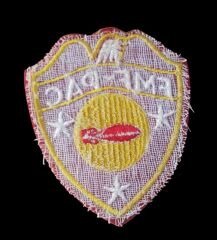 7.5x9 cm.  Ww2 ABD Deniz Piyadeleri Bomba İmha Yaması (Nakış-Orjinal Ürün)