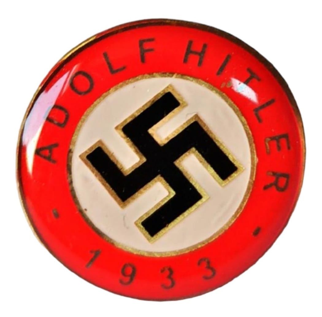 Alman Svastika Adolf 1933 Akrilik Rozet