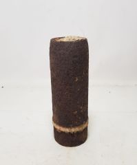 21x7 cm. 1.Dünya Savaşı Dönemi Osmanlı Top Mermisi Kovanı
