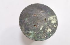 12x9 cm.  2.Dünya Savaşı Dönemi Top Mermisi Kovanı