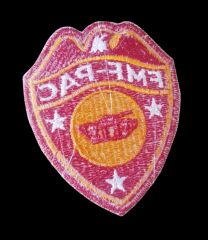 7.5x9 cm. ABD FMF PAC Saha Topçu Yaması (Nakış-Orjinal Ürün)