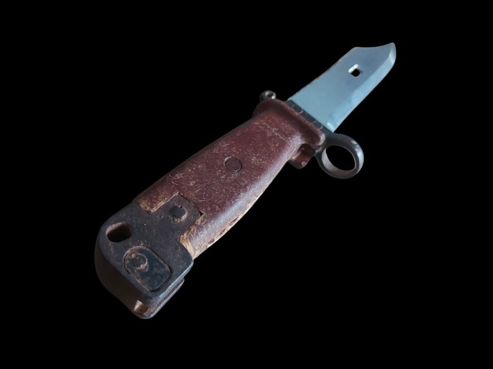 27 cm. Sovyet AK-47 (Kalaşnikov) Kasatura Kınsız (Yaşanmışlığı İle) Orjinal Ürün