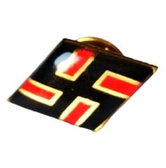 Alman Svastika Akrilik Rozet