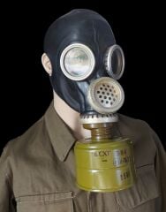 Sovyet GP-5M Gaz Maskesi +Gost Filitre (Sıfır Ürün)