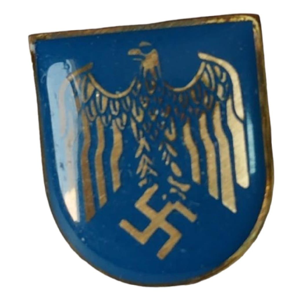 Alman Kartallı Akrilik Rozet(Mavi)