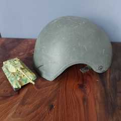 Eski Askeri Tankçı Miğfer