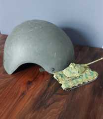 Eski Askeri Tankçı Miğfer