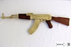 Denix Replika Gold AK-47 Sabit Dipçik (Kalaşnikova)