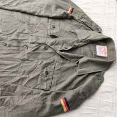 Alman Uzun Kollu Askeri Gömlek Unisex (L Beden)