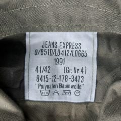Alman Kısa Kollu Askeri Gömlek Unisex (XL Beden)