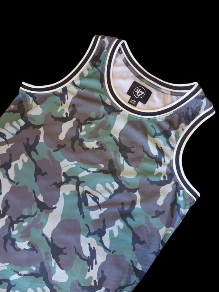 Kamuflaj Sporcu Atlet Unisex (L Beden) Yüksek Kalite