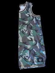 Kamuflaj Sporcu Atlet Unisex (L Beden) Yüksek Kalite