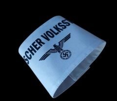 Ww2 Alman Deutscher Volkssturm Pazuband  (Kol Bandı)