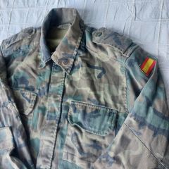 İspanya Ordusu Kamuflaj Ceket Unisex (L Beden)