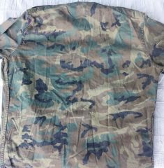 İspanya Ordusu Kamuflaj Ceket Unisex (L Beden)