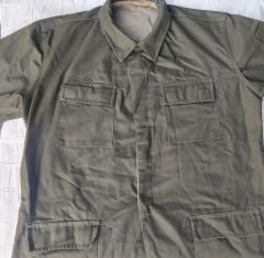 90'lı Yıllar Türk Ordusu Haki Ceket Unisex (L-XL Beden)