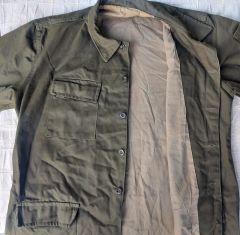 90'lı Yıllar Türk Ordusu Haki Ceket Unisex (L-XL Beden)