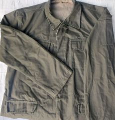 90'lı Yıllar Türk Ordusu Haki Ceket Unisex (L-XL Beden)