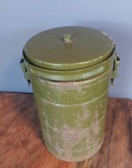 Vintage Askeri Yemek Taşıma Kabı