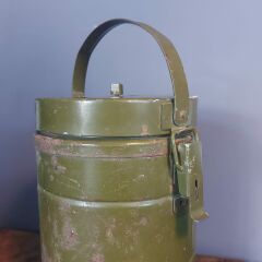 Vintage Askeri Yemek Taşıma Kabı