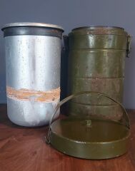 Vintage Askeri Yemek Taşıma Kabı