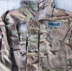 İngiltere Ordusu Askeri Ceket Unisex (L Beden)