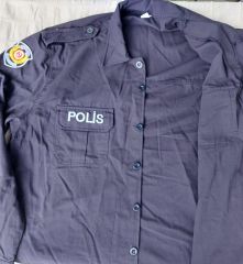 Polis Çevik Kuvvet Kışlık Gömlek Unisex (XXL Beden-Sıfır Ürün)