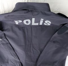 Kışlık Polis Gömlek Unisex (XL Beden-Sıfır Ürün)
