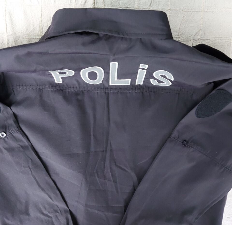 Kışlık Polis Gömlek Unisex (XL Beden-Sıfır Ürün)