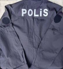 Kışlık Polis Gömlek Unisex (XL Beden-Sıfır Ürün)