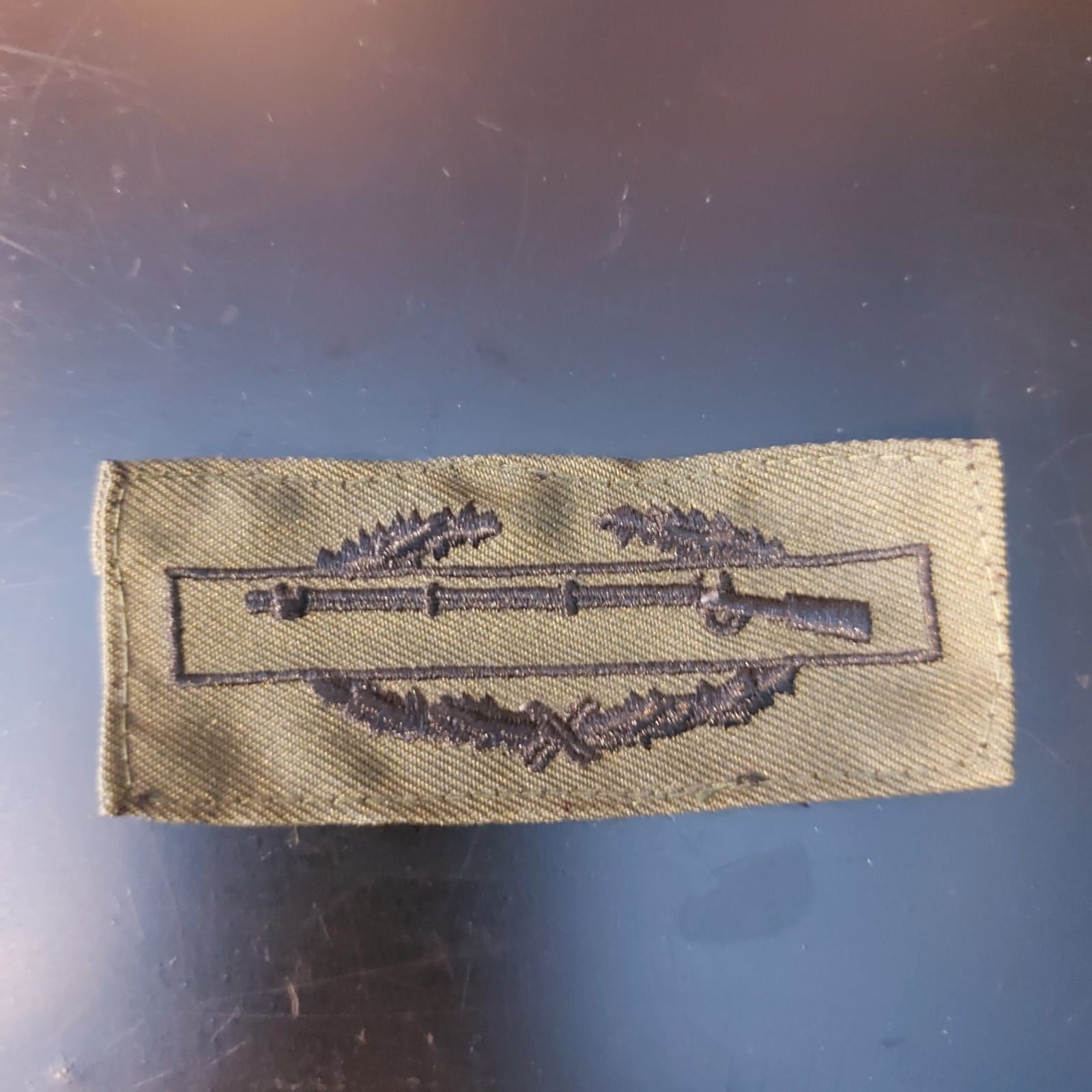 8.5x3.5 cm. ABD Alaska Başarılı Muharebe Piyadesi 1.Ödülü Peç