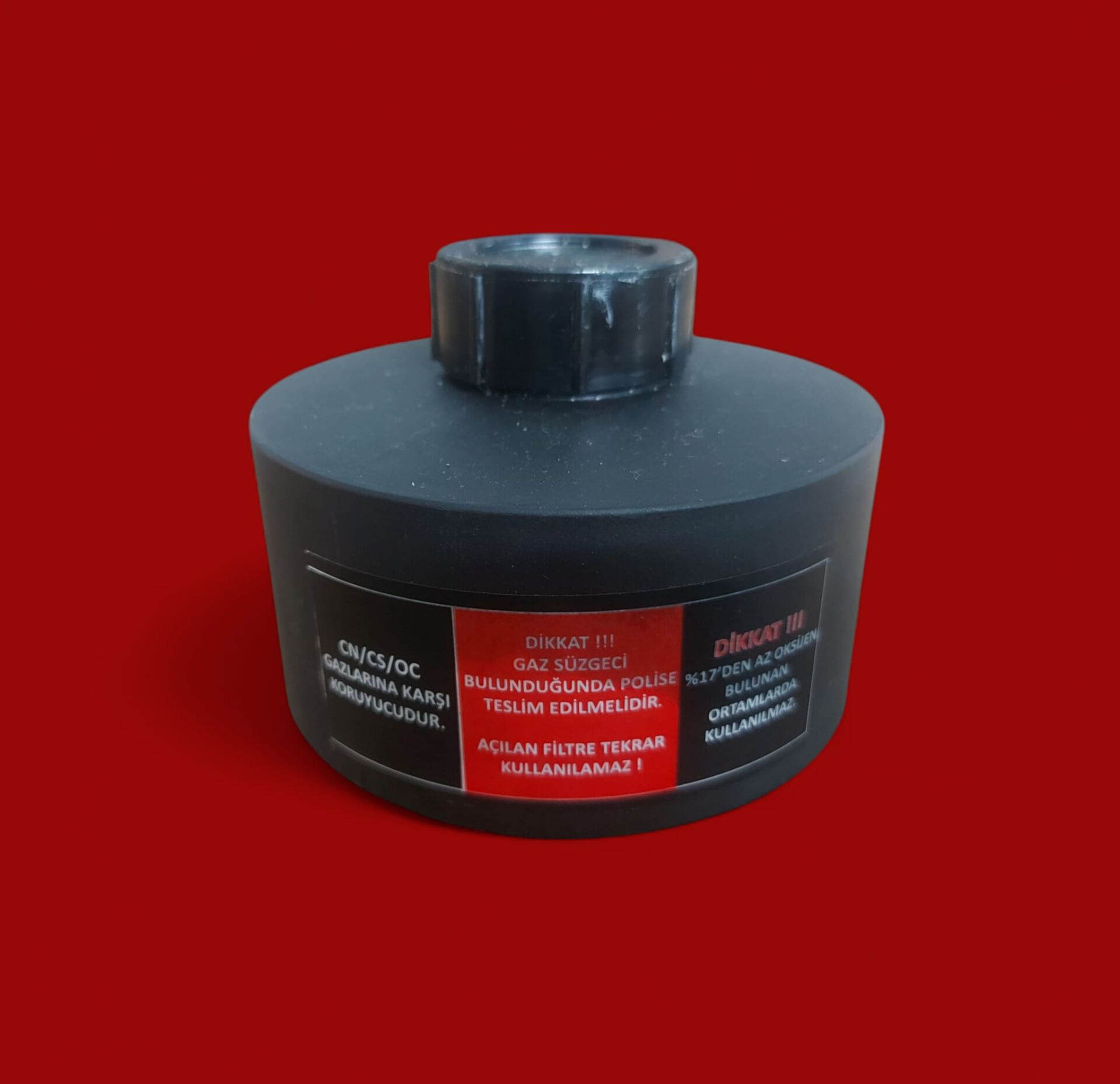 MKE 40 mm. Filitre (CN-CS-OC Göz Yaşartıcı Gazlara Karşı Koruma Sağlar )